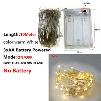 Solar String Fairy Lights 5M/10M/20M LED Outdoor waterproof Garland Solar Power Lamp Christmas Party For Garden Decoration 5Z 46