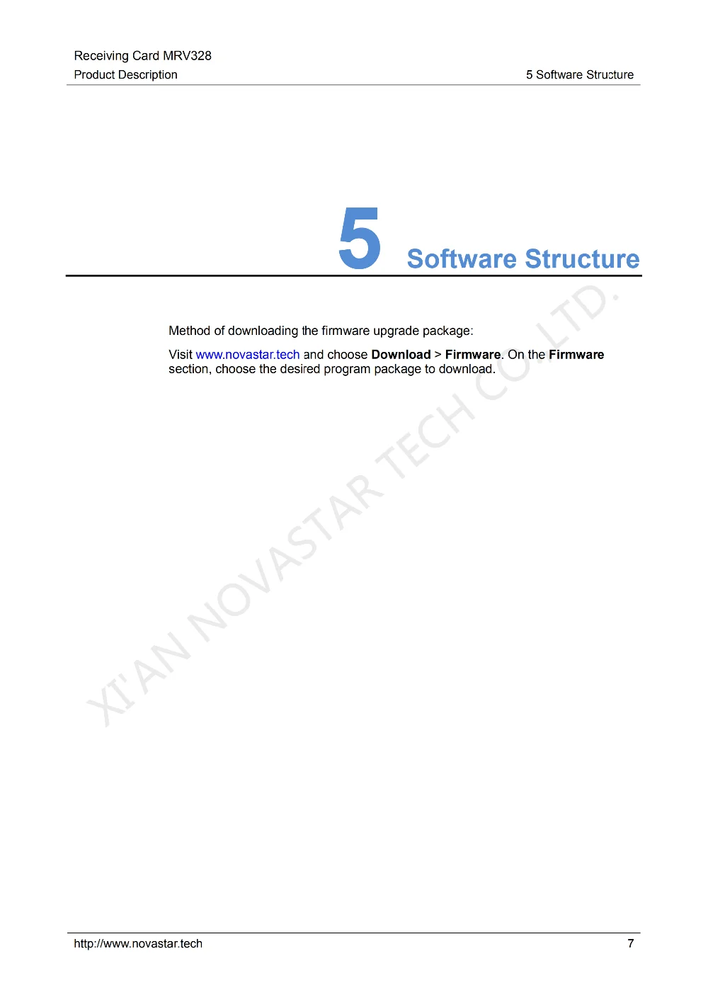 Receiving Card MRV328 Product Deion-V1.0.0_10