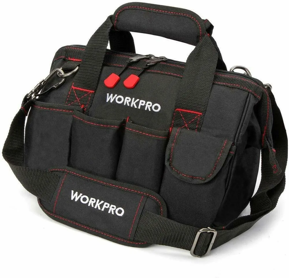 Горячая WORKPRO 12 дюймов сумка для инструментов 600D полиэстер электрик сумка на плечо Наборы инструментов сумка