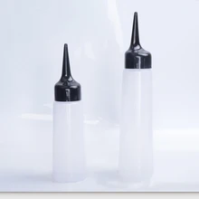 Plástico salão de beleza cabelo cor aplicador garrafa escala cabeleireiro 150/250ml ferramenta de medição nova chegada