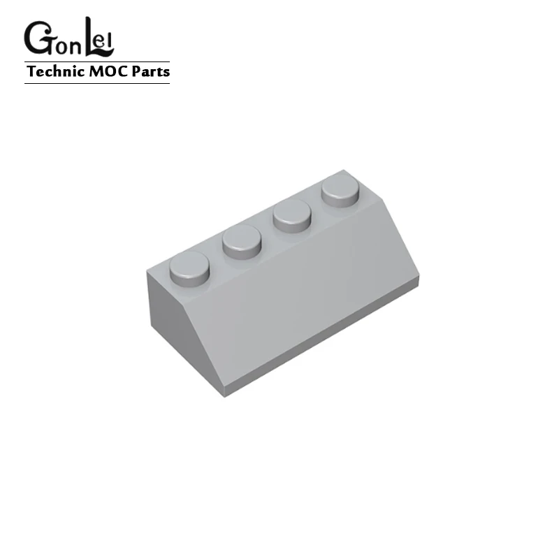 20 шт./лот MOC части наклон 45 градусов 2x4 кирпичи детали элемент 3037 строительные
