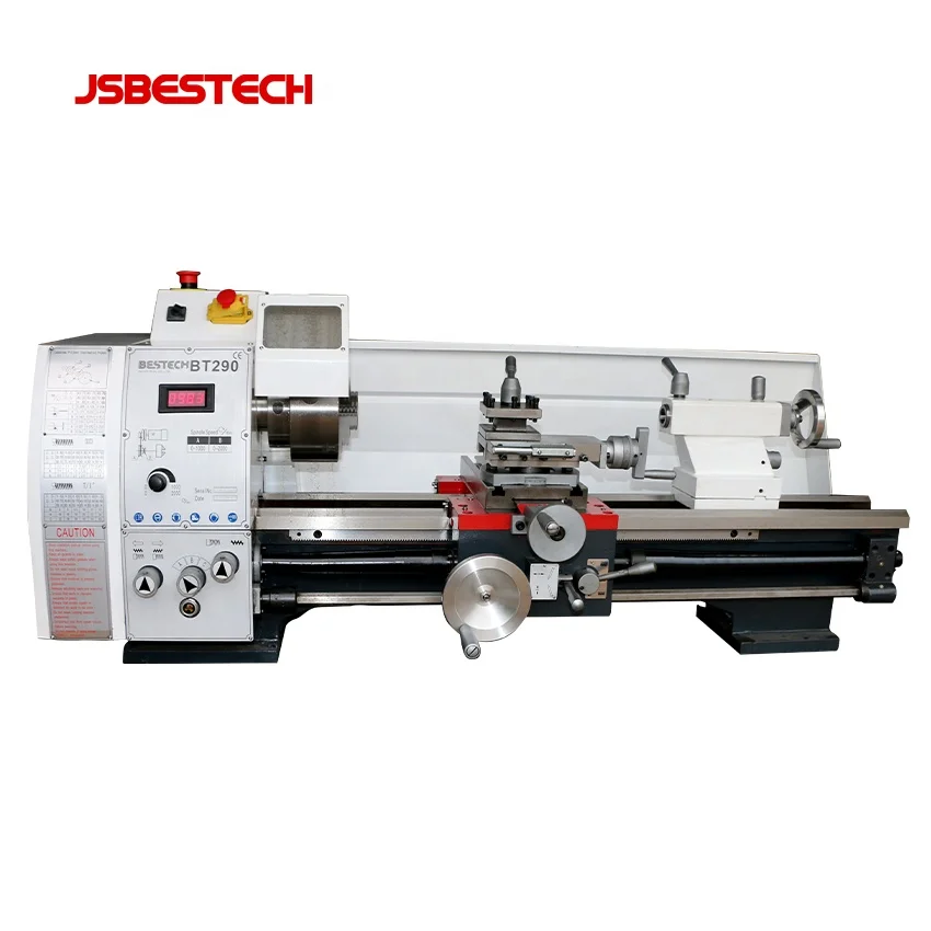 

BT290 1.5KW horizontal bench lathe machine cutting tool holder