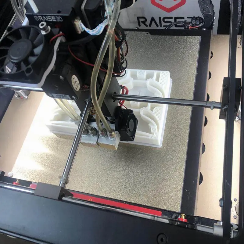 Pro Build Plate Upgrade Folha Pei Dupla Face Texturizado Liso Aço de Cama Magnética 332x340 mm Energetic3d - Imagem 2