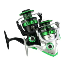 Carreto Pesca новая спиннинговая рыболовная Катушка 12BB подшипниковые шарики 1000-7000 серия спиннинг с металлической шпулей катушка moulinet peche Pesca