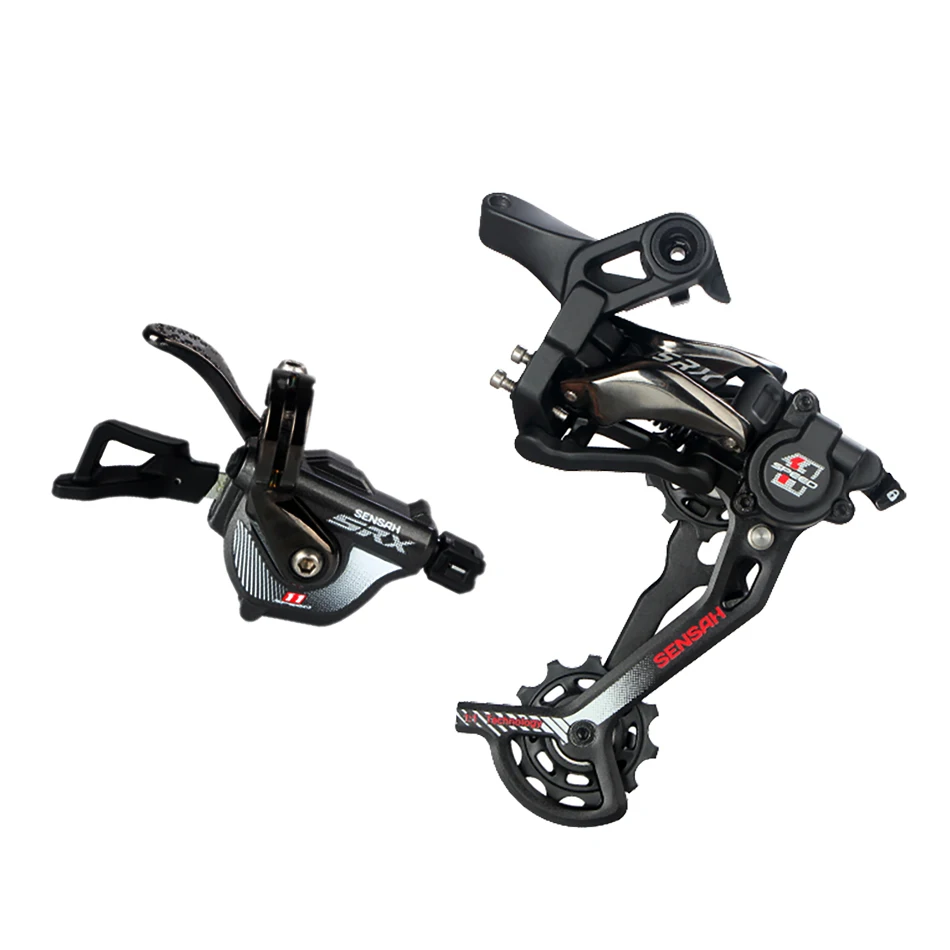 SRX 11S 2 pieces SENSAH SRX SHIMANO M6000 11 скоростей переключения Schaltwerke 46t кассетт/кеттенблат YBN X10 kette Groupset, PCR UBER - Цвет: SRX 11S 2 pieces