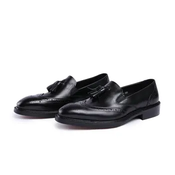 

Leather Shoes Shoes Men's Dress Shoes Oxfords Cowhide Zapatos De Hombre Leather Wedding Shoes Breathable