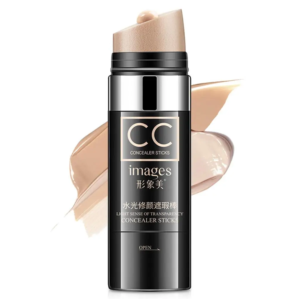 MeterMall CC Cream Concealer Stick Powder Foundation Moisturizing Natural Cover Up Waterproof Whitening Face Concealer