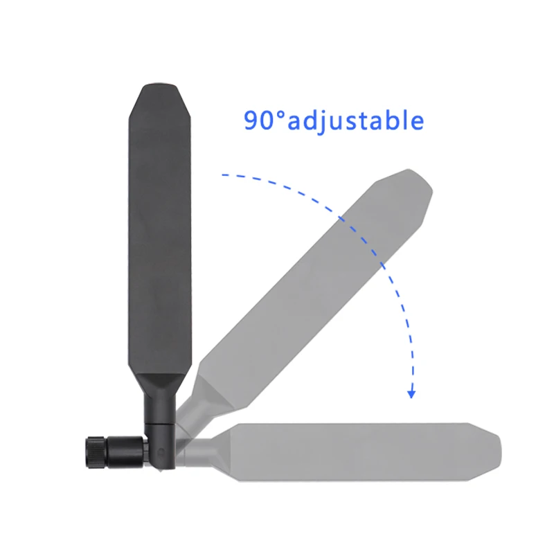 flexible rod antenna qt440a for unistrong geomax stonex tnc 430 450 4dbi High gain 700-2700 Mhz wide range 12dBi 2G 3G 4G wifi full band Antenna with flexible adajustable.