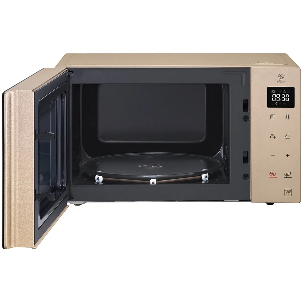Микроволновая Печь LG MW25W35GISH 25л. 1000Вт бежевый/черный
