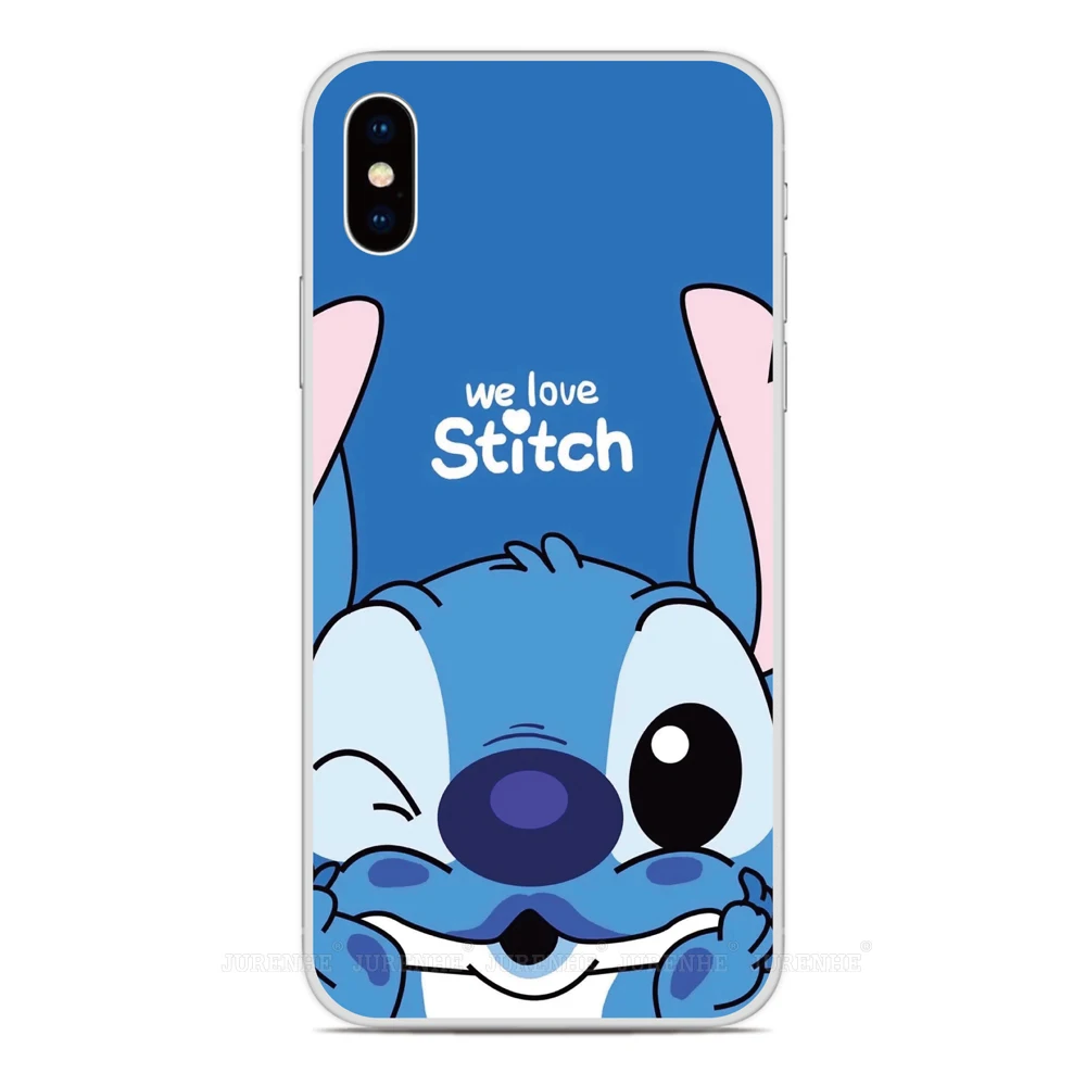 style 3 Чехол с мультипликационным принтом Стич Ohana для Hua wei Honor 6 7 Ascend P6 P7 P8 P9 Lite P10 Plus mate 7 8 чехол для телефона Capa Coque Fundas - Цвет: style 3