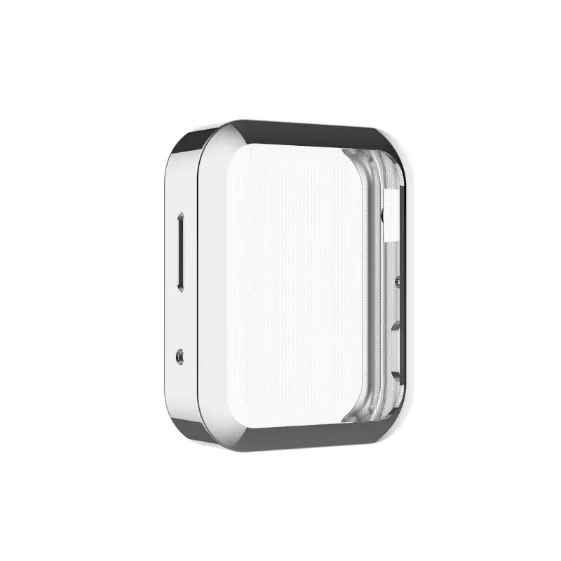 01 SILVER Защитный чехол с защитой от падений для Xiaomi, чехол для смарт-часов, все включено, половина-посылка, защитная оболочка, аксессуары - Цвет: 01 SILVER