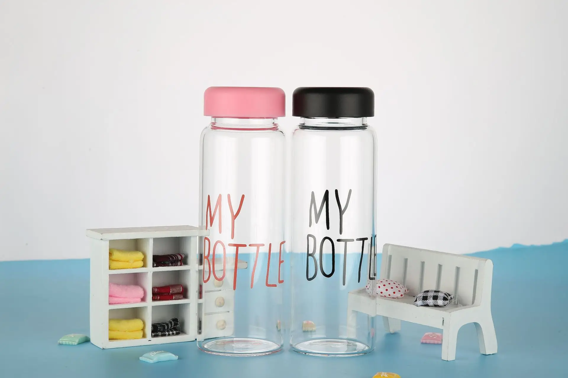 Стиль mybottle стеклянная бутылка студентов творческие подарки чашка портативный легко стекло напрямую от производителя настраиваемый