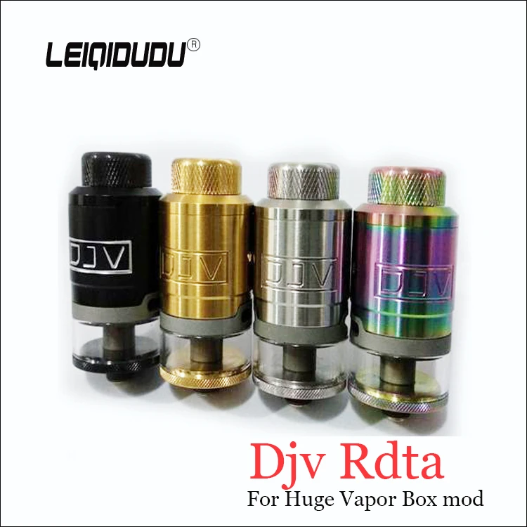 

Leiqidudu New Djv Rdta Electronic Cigarette RDA Dripping Atomizer RDTA Drop Shipping E Cig Atomziers