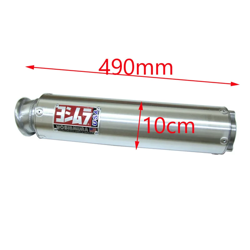 

Motorcycle Parts Yoshimura Wrs Akrapovic Exhaust Pipe Muffler With Dbkiller Silencer For CB250 CBR250 CB400 CBR400 Refit