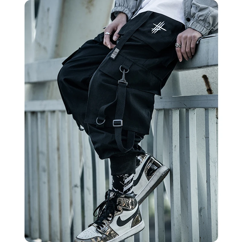michalkova Paratrooper Japanese military Male Joggers Mens hip hop Pockets Ankel Cargo Pants Men Streetwear Pants Casual cargo pants,military cargo pants,men casual pants