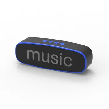 

New Portable Bluetooth Speaker Stereo Stereo Speaker with Stereo Microphone TF AUX FM Radio USB Smart Car Outdoor Card Subwoofer