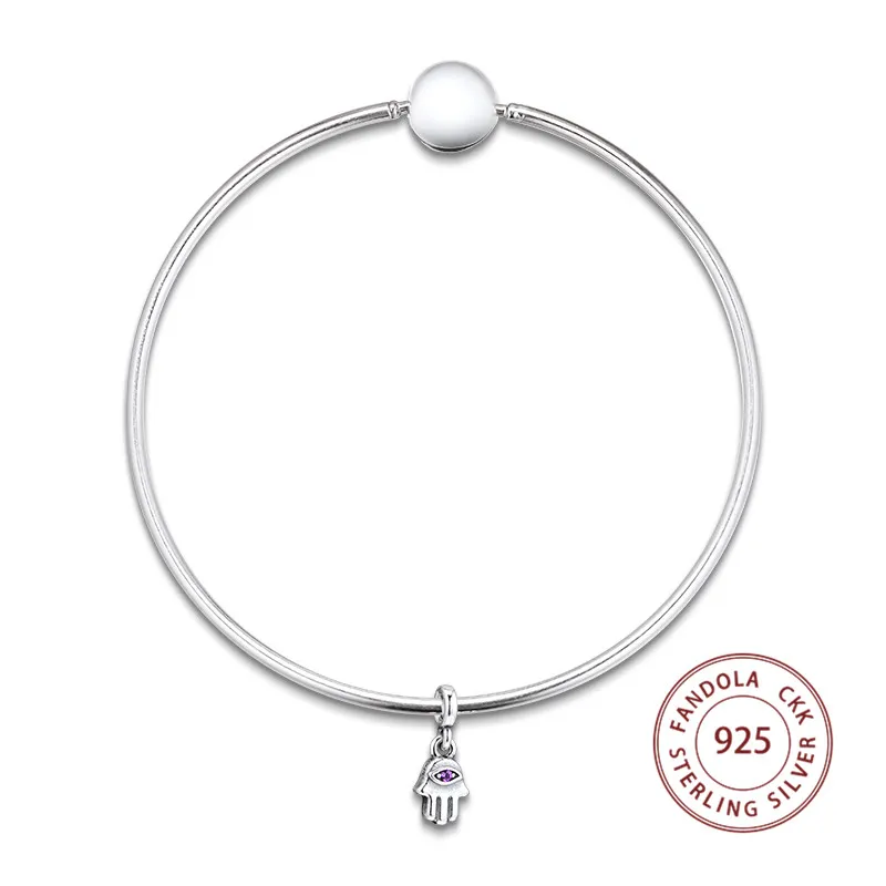 ME серия подходит для браслета Pandora Argent 925 пробы серебро моя Хамса рука болтаются Подвески бусины для изготовления ювелирных изделий perles