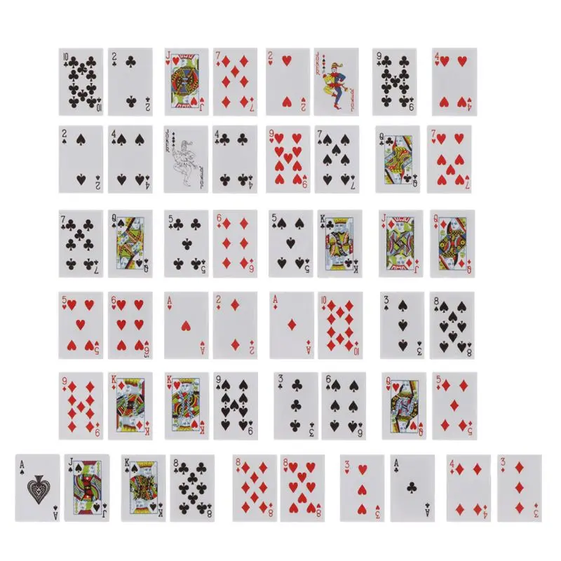 Серьги гвоздики в стиле хип хоп для ночного клуба маленькие игральные карты