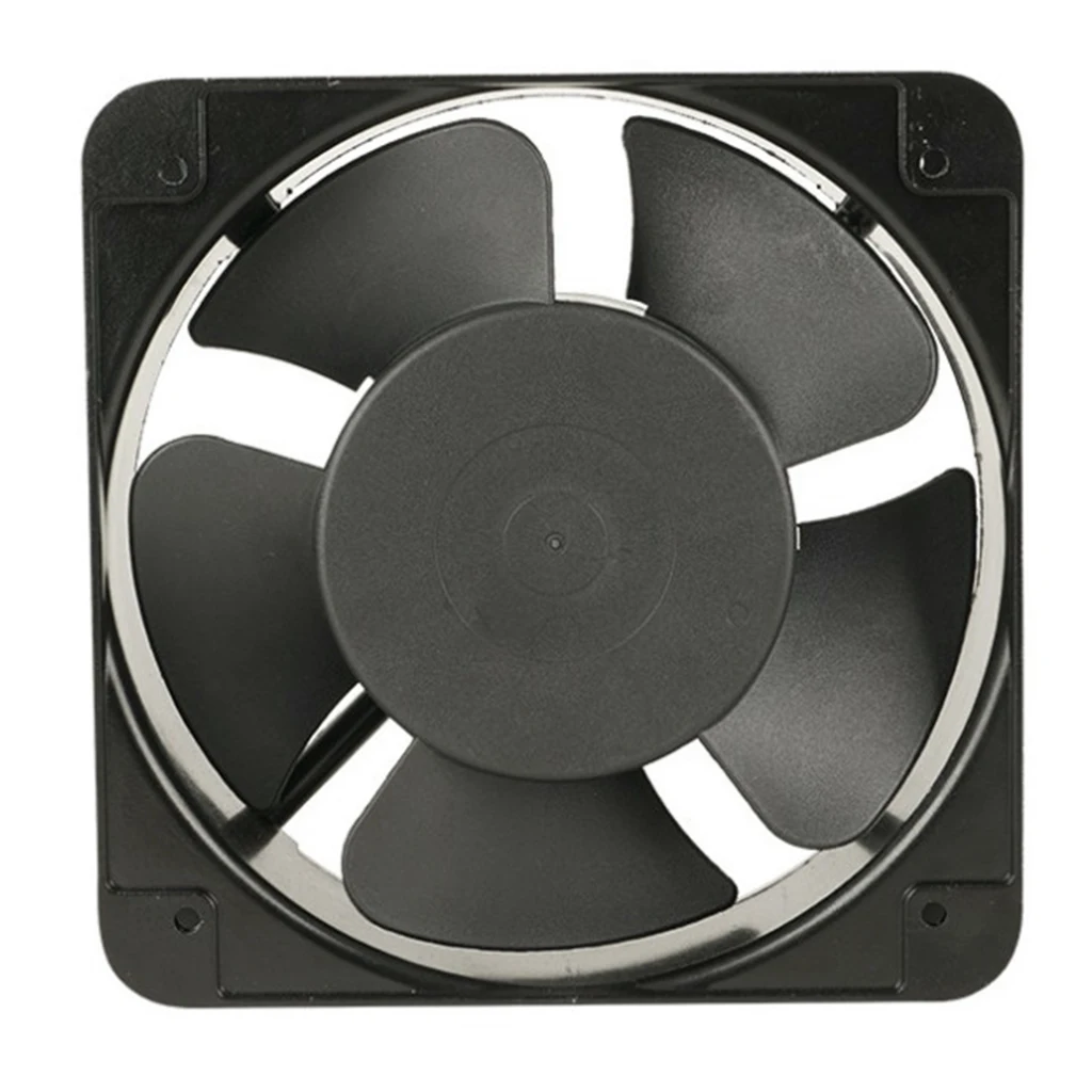 1Pc 15050 Black 220V 150x150x50mm Brushless Silent Cooling Fan For Ozonator