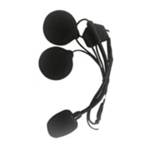 earphone Мотоциклетный шлем Bluetooth гарнитура камера 1080P HD беспроводной WiFi домофон Bluetooth 4,1 FREEDCONN App лавирование для шлема всадника - Цвет: earphone