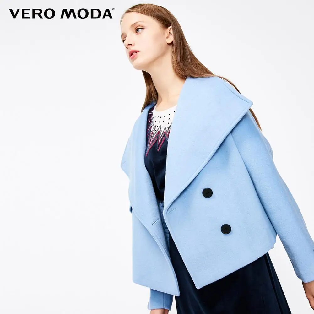 О товаре Для женщин 50% шерсти на пуговицах шерстяное пальто-жакет | 318327562