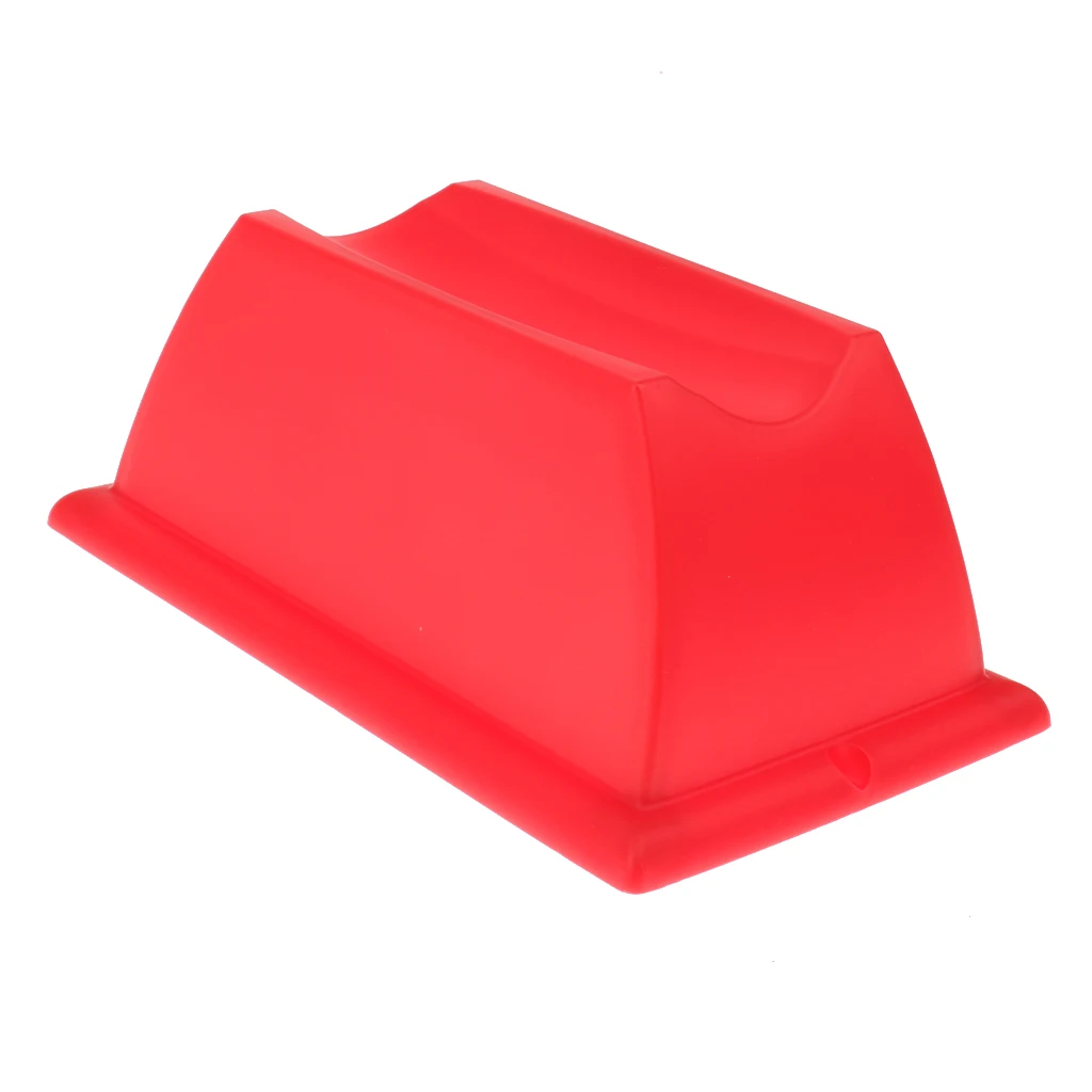 

MTB Front Wheel Riser Block Stabilize Mat For Indoor Trainers Red