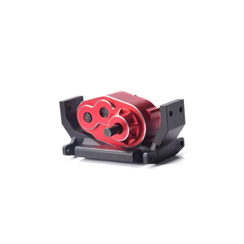 

Metal Gearbox Transfer Case For 1/10 SCX10 D90 RC Crawler Off-Road Vehicle Rc Car Accessories - Red