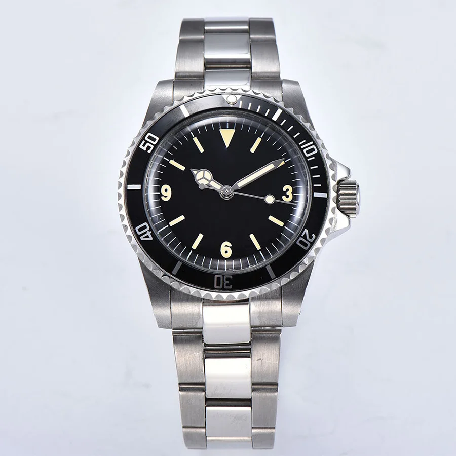 Люксовый бренд автоматические механические часы для мужчин GMT aaa 40 мм алюминиевый ободок матовый браслет 6