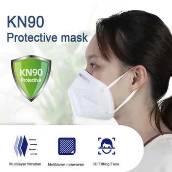 

Anti-dust Disposable KN95 Filter Cotton Mask Anti-infective Particles Pollution Prevention Mask