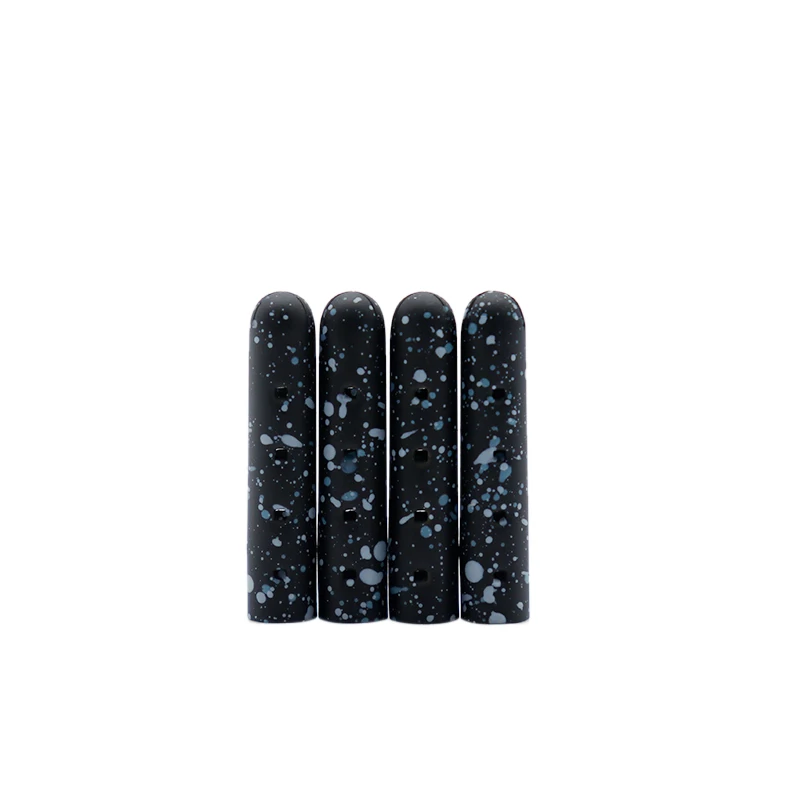 Наконечники шнурков Coolstring 2 3 см * 5 мм черные Aglets светильник-голубыми