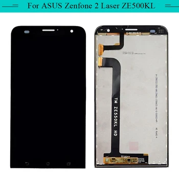 

Tested 3PCS For Asus Zenfone 2 Laser ZE500KL Full LCD Display Assembly Digitizer touch Screen complete Free Shipping