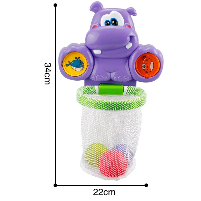 awesome  Splashing Basketball Hoop Bath Game Kids And Kids Bath Toy Set