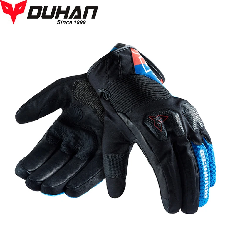Duhan Winter Motorcycle Gloves Adv Moto Riding Windproof Limdry 100