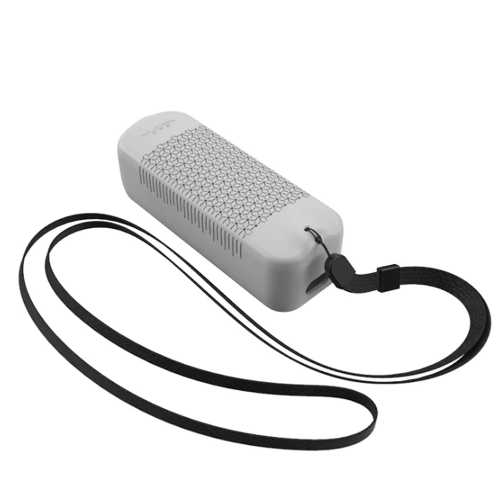 Ручной карданный фотоаппарат пыленепроницаемый твердый декоративный Дрон аксессуары чехол силиконовый шнурок защитный чехол мягкий для DJI OSMO - Цвет: Grey