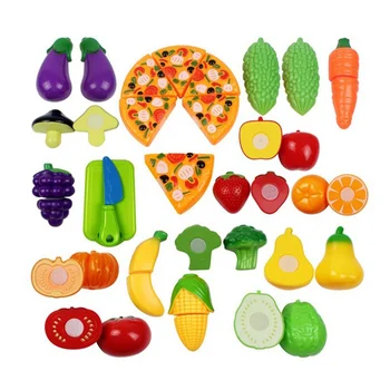 

2020 Pretend Play Plastic Food Toy Cutting Fruit Vegetable Food Pretend Play Children For Children