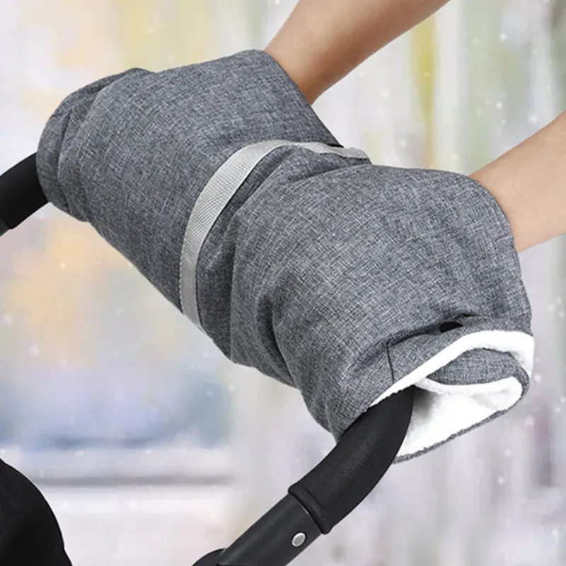 Low Cost Stroller Gloves Pram-Accessories Push-Chair Newborn-Baby Winter Waterproof Fleece Warme neQKM8p09Je