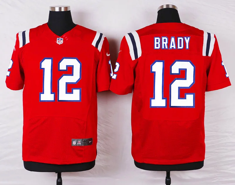 Stitiched, New England, Tom Brady, Rob Gronkowski, Julian Edelman, Jamie Collins, Danny Amendola Jersey - Color: Brown