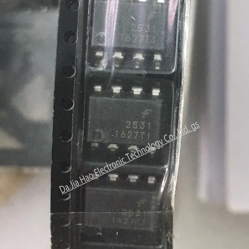 5pcs/lot 2531 HCPL2531SD HCPL2531 SOP8 patch optocoupler isolator New originalReplacement Parts