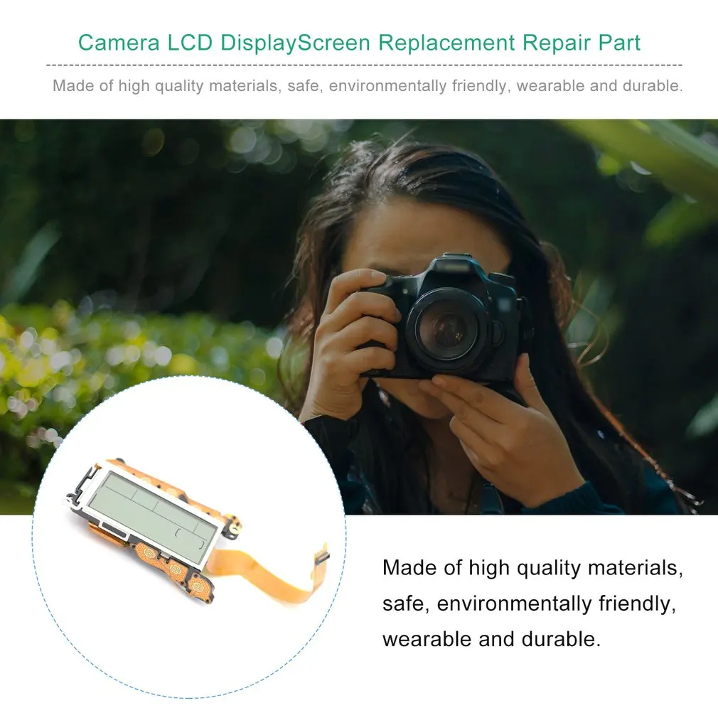 Новая Оригинальная верхняя крышка маленький ЖК-дисплей экран для Canon EOS 6D Ремонт камеры Часть