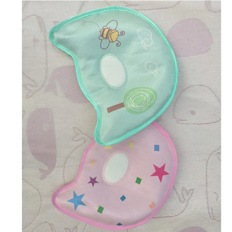 Baby Pillow Summer Days 0-1-Year-Old Newborns Cool Pillow Viscose Fibre Sweat Absorbing Breathable Correct Migraine Baby Pillow