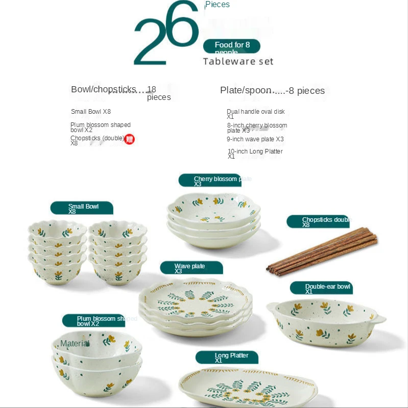 26 Pcs Set