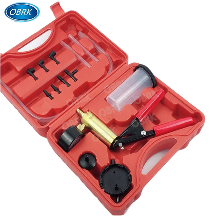 

Hand-held Vacuum Pump Brake Bleeding Kit Vacuum Compression Tester