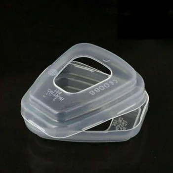 

Industrial Dustproof Mask Anti-dust Anti-toxin Goggle Eyes Nose Mouth Protection Gas Mask Safety Chemical 6200