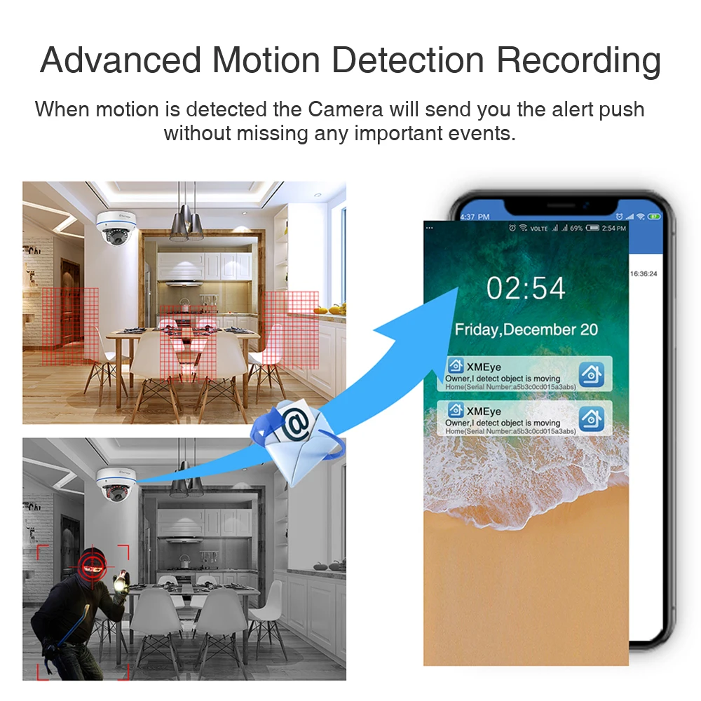 Techage H.265 4CH 5MP Home Security POE NVR Kit 2MP Audio Sound IP Camera Dome Indoor P2P Video CCTV Surveillance System Set