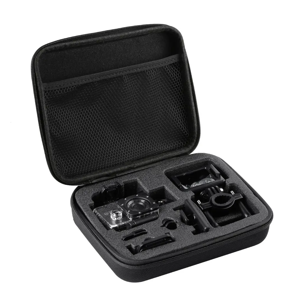 ##BUY Portable Camera Carry Case Accessories Eva Hard Bag Box for Gopro Hero 4 5 6 Action Camera Storage Carrying Bag Travel Case