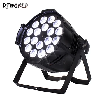 

LED (Big) Aluminum alloy LED Par 18x18W RGBWA+UV Lighting DMX 512 For Atmosphere Of Disco DJ Music Party Club Dance Floor