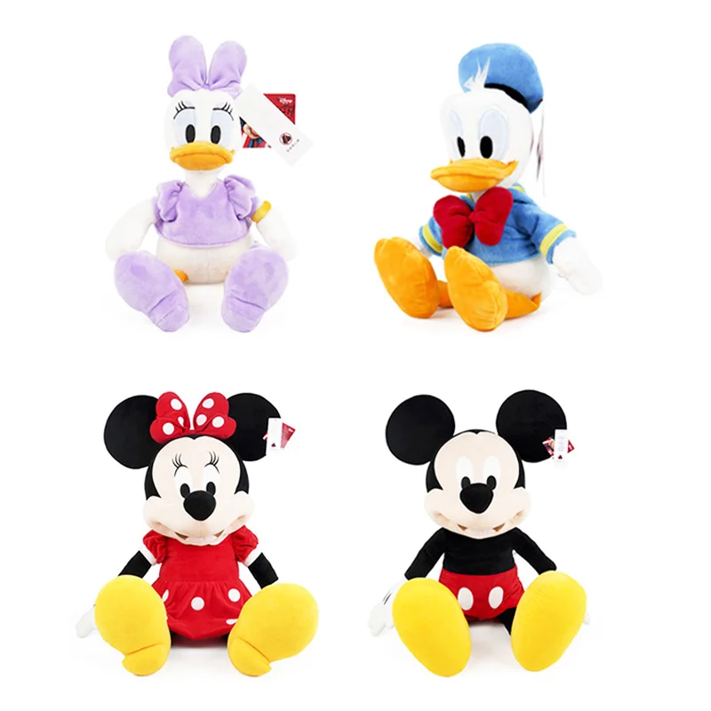 30/46 см Disney Микки Маус Минни Дональд Дак Дейзи плюшевые игрушки животные мягкие