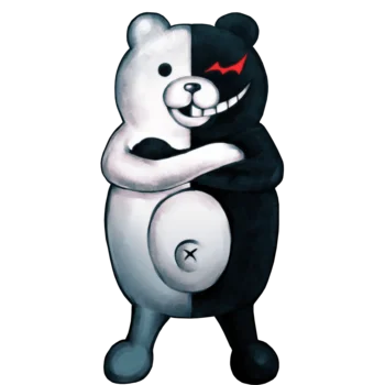 Высокое качество Danganronpa 2 конец Хоуп колледж хладнокровный Монокума унисекс Хэллоуин Косплей Костюм