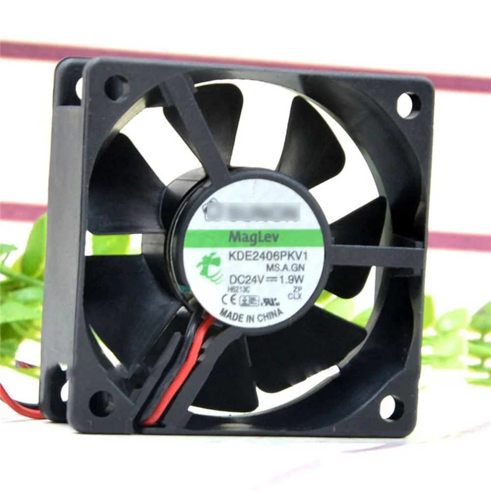 

Replacement KDE2406PKV1.MS.A.GN Inverter Cooling Fan for SUNON 6020 24V 1.9W 6CM 2pin Inverter Fan Repair Kit 60x60x25mm