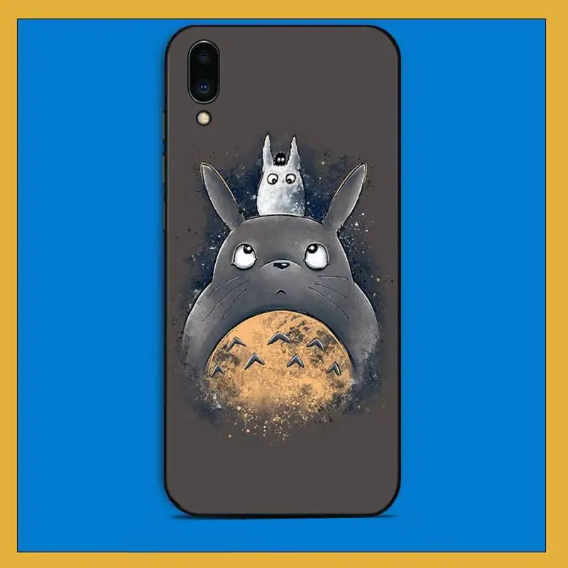 TOPLBPCS Totoro Spirited Away аниме ghiсот Миядзаки Kaonashi чехол для телефона Vivo Y91C 31 53 19 11 17 81 55 66 69